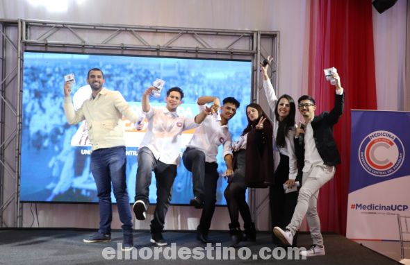 Organizadas por el Departamento de Extensión Universitaria, las Olimpíadas Académicas son uno de los eventos tradicionales dentro de Universidad Central del Paraguay. (Foto: Asesoría de Prensa de la Universidad Central del Paraguay).