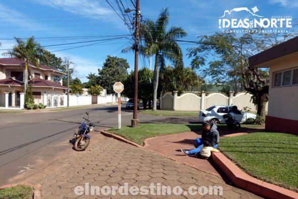Donde convergen las calles Aquidabán y Carlos Antonio es la ubicación de la Junta Departamental de Amambay. Si Ronald Acevedo renuncia, el gobernador de Amambay hasta completar su período surgirá de una elección entre los concejales. (Foto: Diego Lozano para Ideas del Norte Consultora Publicitaria).