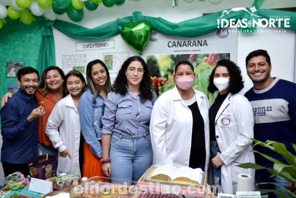Stands alusivos a las diversas regiones de Brasil que representadas por sus estudiantes. En los mismos se daban comidas y bebidas típicas, además de ofrecer una decoración alegórica a cada estado del vecino país. (Foto: Diego Lozano para Ideas del Norte Consultora Publicitaria).