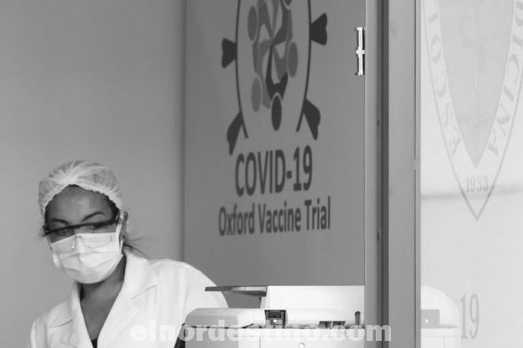  Una empleada trabaja en el Centro de Referencia para Inmunobiológicos Especiales de la Universidad Federal de Sao Paulo, donde se realizan los ensayos de la vacuna de la Universidad de Oxford-AstraZeneca (Foto: Reuters).