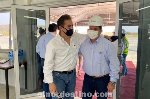 El emprendimiento industrial marca un hito histórico en el país y afirmó que la tecnología es la primera del Paraguay y de la región. Con ello, se facilitará una excelente condición de la materia prima que luego producirá un cemento de gran calidad, elaborado por Cecon.(Foto Revistaplus).