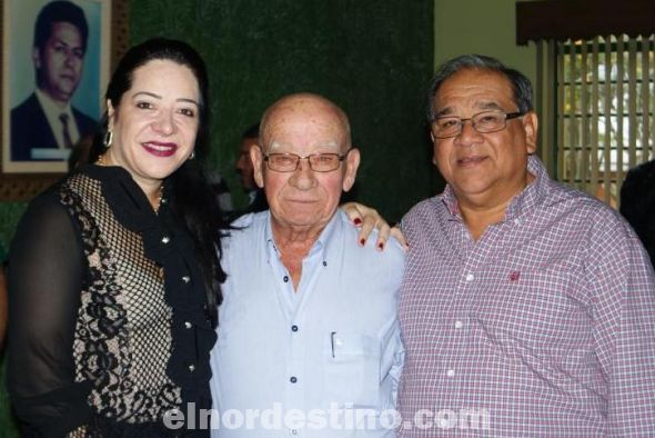 La Asociación Rural del Paraguay Regional Amambay rindió homenaje en vida al ilustre socio don Aurelio Icassatti
