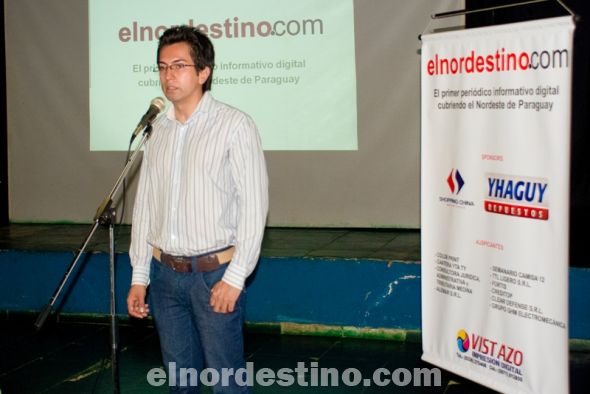 Se realizó la Presentación Oficial del Periódico Informativo Digital “elnordestino.com” en la Casa de la Cultura de Pedro Juan Caballero