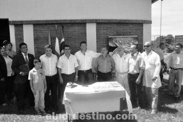Gobernador de Amambay Pedro González da por iniciadas las obras de ampliación del Centro Asistencial 