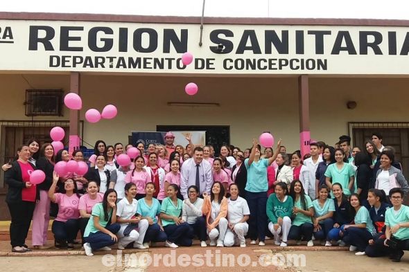 Primera Región Sanitaria lanza Calendario de Actividades de la Campaña Octubre Rosa