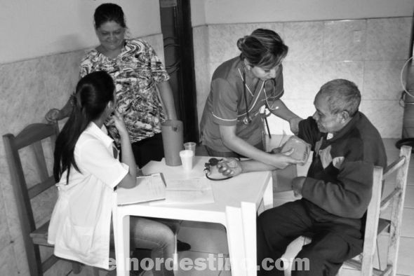 Gobernación de Amambay realiza primera visita médica del año al “Hogar de Ancianos San Joaquín” de Pedro Juan Caballero