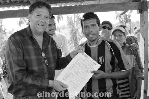 Sesenta familias recibieron su certificado de ocupación en el Asentamiento Puã Pyahú III de Pedro Juan Caballero