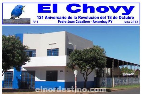 Conmemorando el 121 Aniversario de la Gesta Revolucionaria del 18 de Octubre de 1891 salió “El Chovy”