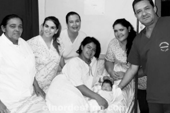El primer bebé del año resultó un niño y nació en el Hospital Regional de la ciudad de Concepción