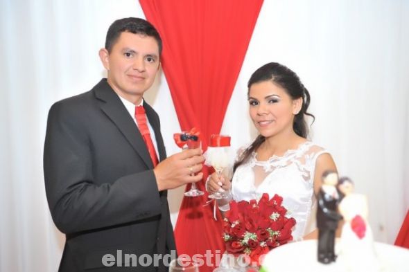 Enlace Matrimonial de Nidia y Juan en el Salón Devilla Eventos de Pedro Juan Caballero