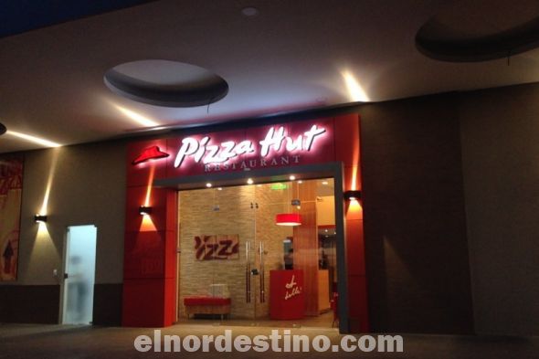 Hoy lunes 26 Pizza Hut está inaugurando su local en Pedro Juan Caballero en las instalaciones de Planet Outlet
