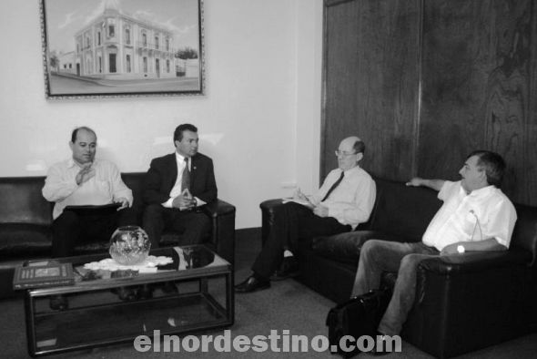 Titular de SENAVITAT se reunió en Asunción con diputado nacional por Amambay y con intendente de Bella Vista Norte 