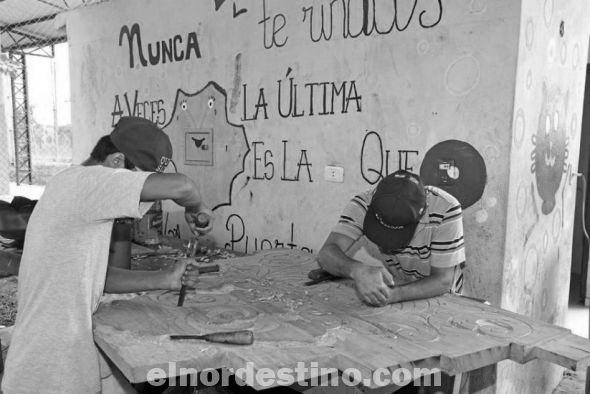 La vida y el trabajo de jóvenes infractores en el Centro Regional de Pedro Juan Caballero