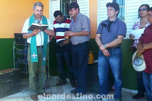 El gobernador de Amambay Ricardo Sánchez inauguró un puesto de salud en la Colonia Pira’i de Capitán Bado