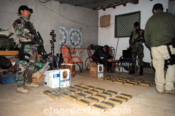 Agentes de la SENAD allanan vivienda en Luque e incautan 47 kilos de cocaína