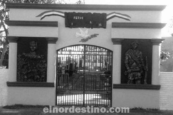 Municipalidad de Pedro Juan Caballero restaura el columbario en homenaje a los Héroes de la Guerra del Chaco
