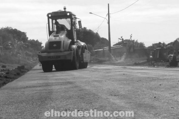 La Municipalidad de Ponta Porã comenzó la segunda etapa de la pavimentación en la región de Grande Marambaia 