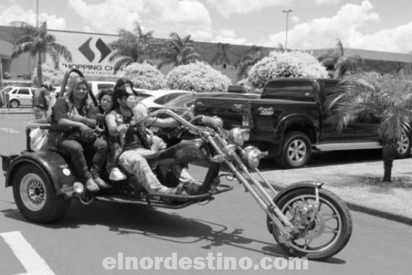 Motociclistas de toda Latinoamérica coparon la frontera de Pedro Juan Caballero este último fin de semana