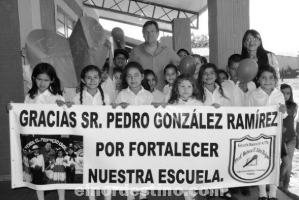 Gobernador de Amambay inaugura importantes obras en varias instituciones educativas de Pedro Juan Caballero