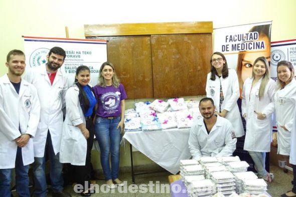 Docentes y alumnos de la Universidad Sudamericana realizan loable actividad en el Hospital Regional de Pedro Juan Caballero