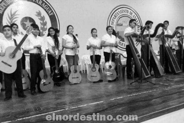 Festival y seminario regional de arpas y guitarras “Sonidos de la Tierra” en la Gobernación de Amambay