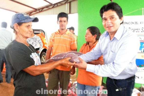 La Gobernación de Amambay entregó semillas de autoconsumo a 40 familias campesinas del distrito de Pedro Juan Caballero
