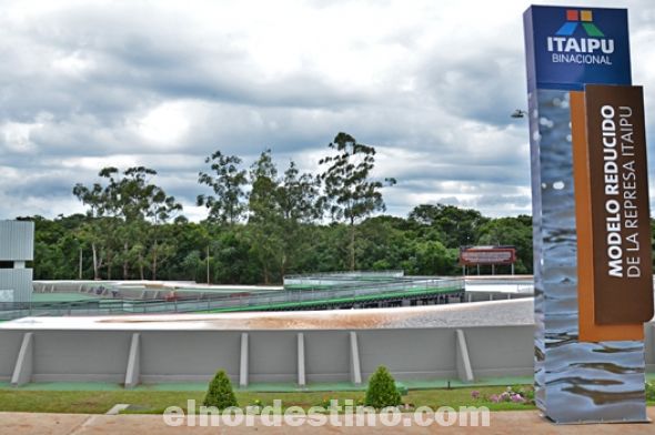 Fue habilitado al público el modelo reducido de la represa de Itaipú  ubicado en la ciudad de Hernandarias en Alto Paraná