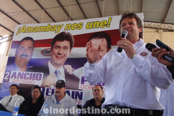 El PLRA y el UNACE unen fuerzas en Amambay acordando apoyar las candidaturas de Pedro González y Ancho Ramírez a nivel regional