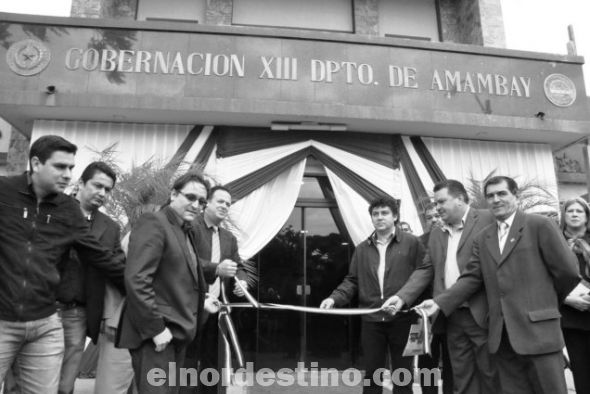 El gobernador de Amambay Pedro González celebra su primer año de gestión con inauguraciones y diversas actividades