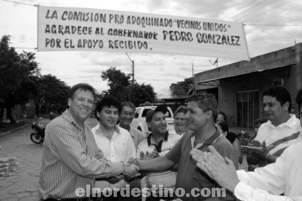 Gobernador de Amambay Pedro González Ramírez realizó Día de Gobierno en la ciudad de Capitán Bado