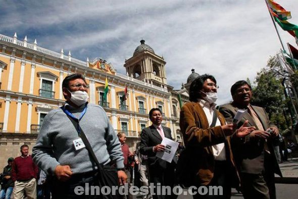 Periodistas se movilizaron en varias ciudades de Bolivia tras denuncia hecha por el Presidente Evo Morales