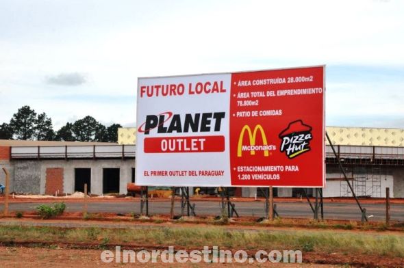 Primer outlet multimarcas en Paraguay abrirá sus puertas en la ciudad de Pedro Juan Caballero a comienzos del año 2014