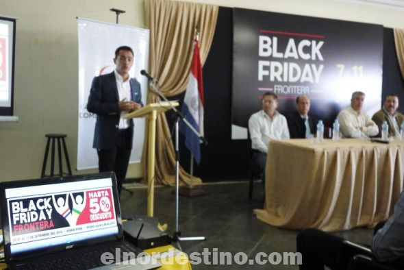 Se presentó oficialmente la quinta edición del Black Friday Frontera en la ciudad de Pedro Juan Caballero