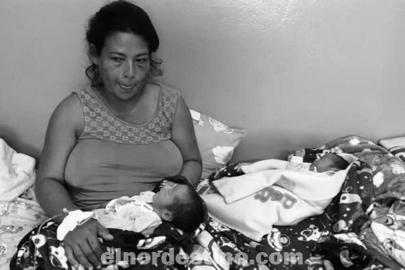 Una embarazada con treinta y seis semanas de gestación dio a luz mellizos nacen en una lancha en aguas del río Paraguay
