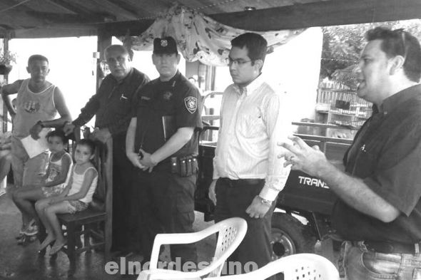 Gobernación de Amambay con el abogado Édgar Niz proyecta la creación de comisiones pro seguridad en los barrios