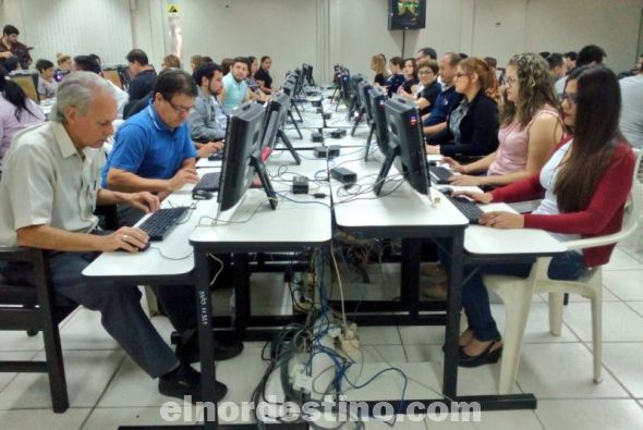 Justicia Electoral realiza simulacro del Sistema de Transmisión de Resultados Electorales Preliminares previo a las internas