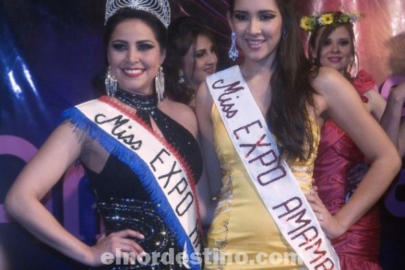Ninfa Carolina Méndez Recalde estará entregando su cetro a la nueva Miss Expo Amambay