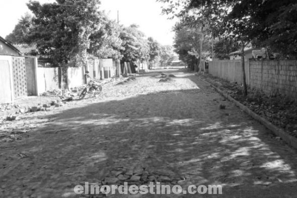 Gobernación de Amambay realiza construcción de empedrados en varios puntos de la ciudad de Pedro Juan Caballero