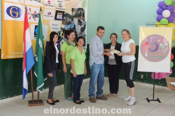 El Centro Educativo y de Rehabilitación  Amor y Esperanza de Pedro Juan Caballero realizó sorteo de cumbuca solidaria