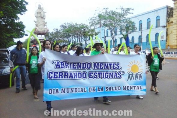 La ciudad de Concepción conmemoró el Día Mundial de la Salud Mental con el lema “Abriendo Mentes, Cerrando Estigmas”