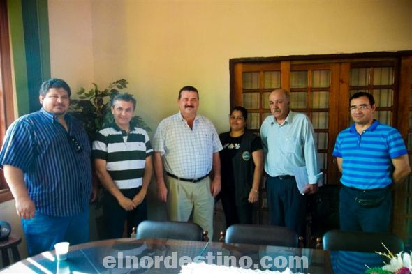 Técnicos de la SAS se reúne con el Gobernador de Amambay para dinamizar proyecto en Capitán Bado y Pedro Juan Caballero