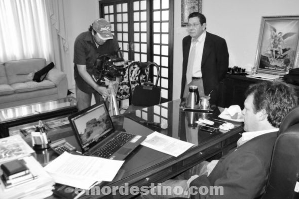 El Gobernador de Amambay Pedro González fue entrevistado por el programa “Paraguay Avanza/Tradición y Cultura” de Telefuturo