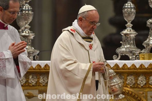 El Papa Francisco celebró misa y realizó el lavado de pies en una cárcel de menores de Roma