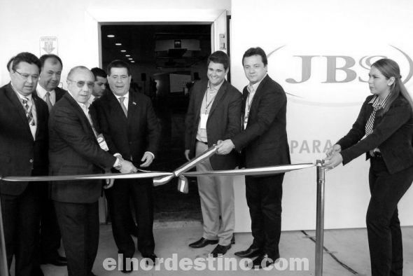 JBS inauguró frigorífico por ochenta millones de dólares y demandará más de dos mil funcionarios en Concepción
