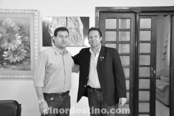 Importante reunión entre el gobernador de Amambay Pedro González Ramírez y el intendente de la ciudad de Ponta Porã 