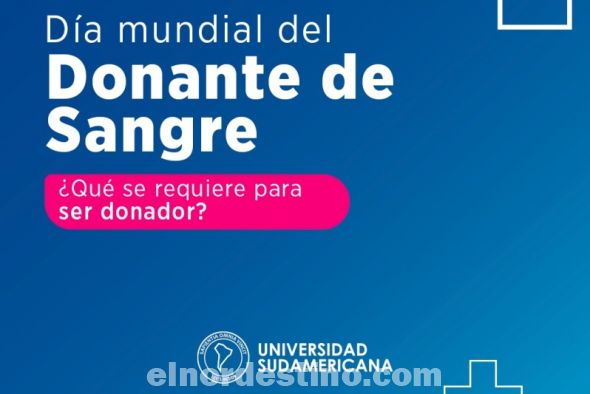Universidad Sudamericana nos explica qué condiciones se requieren para ser donador de sangre y compartir vida