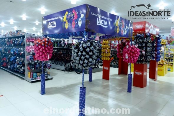 No Rompan los Huevos: En Pascuas las compras son más relajadas y convenientes en Planet Outlet de Pedro Juan Caballero