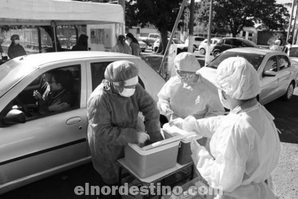 Intensa demanda tuvo el sistema de vacunación Drive Thru realizado por la Municipalidad de Ponta Porã