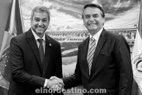 Marito y Bolsonaro acordaron abrir la frontera entre Paraguay y Brasil gradualmente antes del 15 de Octubre