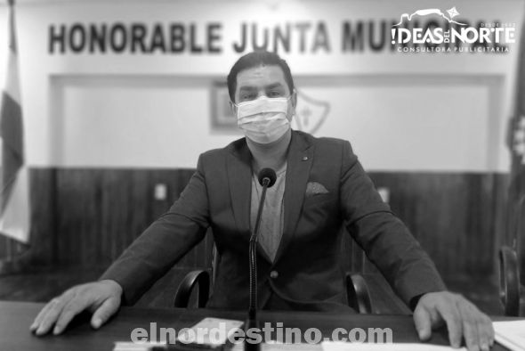 Presidente Salinas convoca a sesión extraordinaria de la Junta Municipal preocupado por la situación sanitaria en el distrito